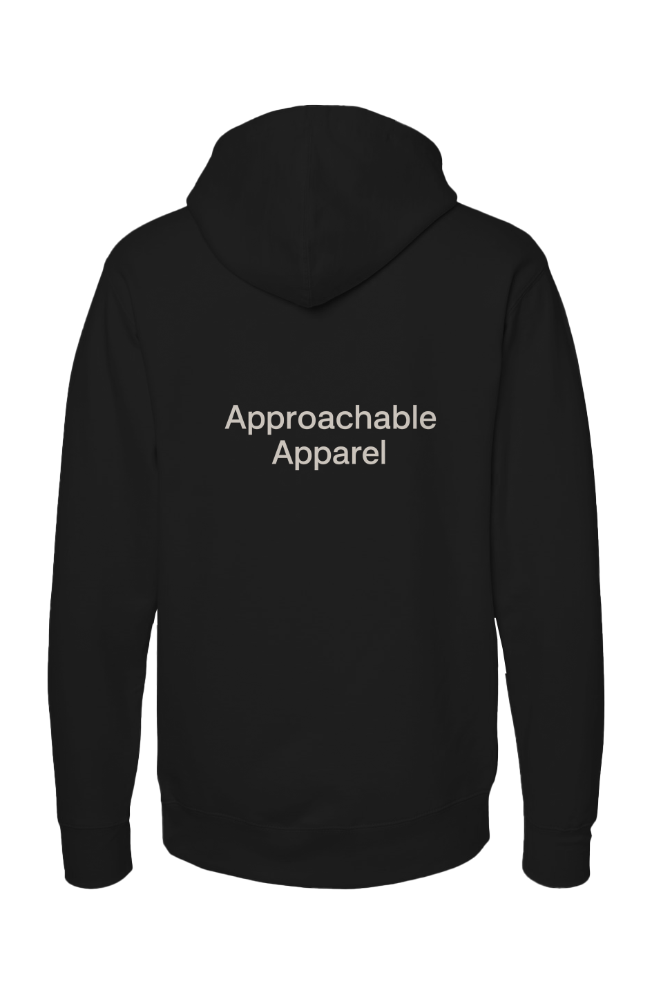 Final. Shopify. Back. Black Hoodie