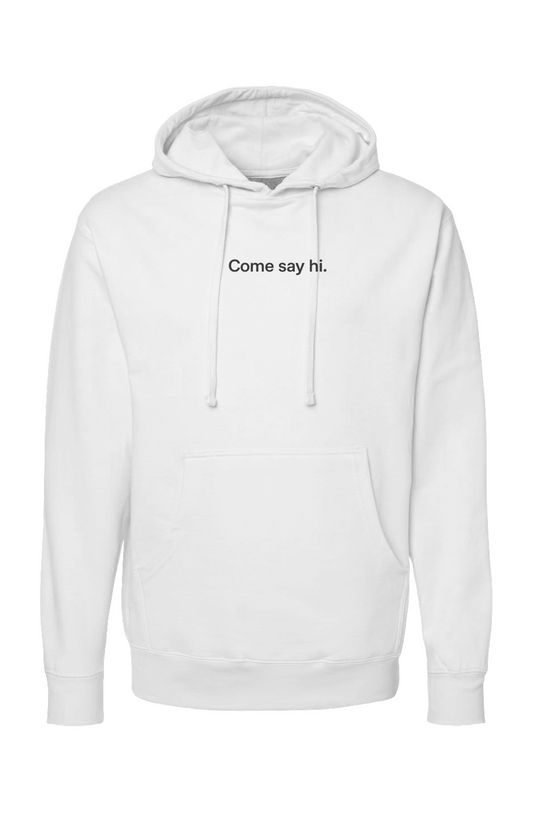 Final. Shopify. Back. White Hoodie