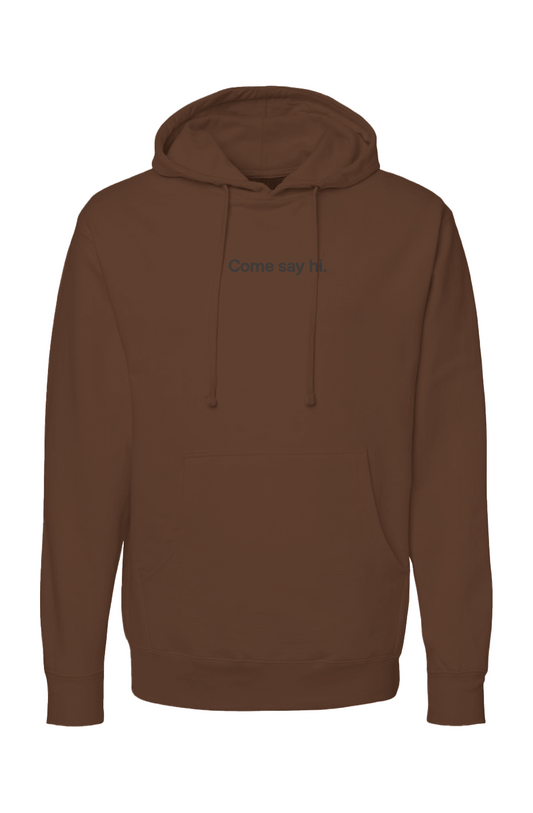 Final. Shopify. Back. Brown Hoodie