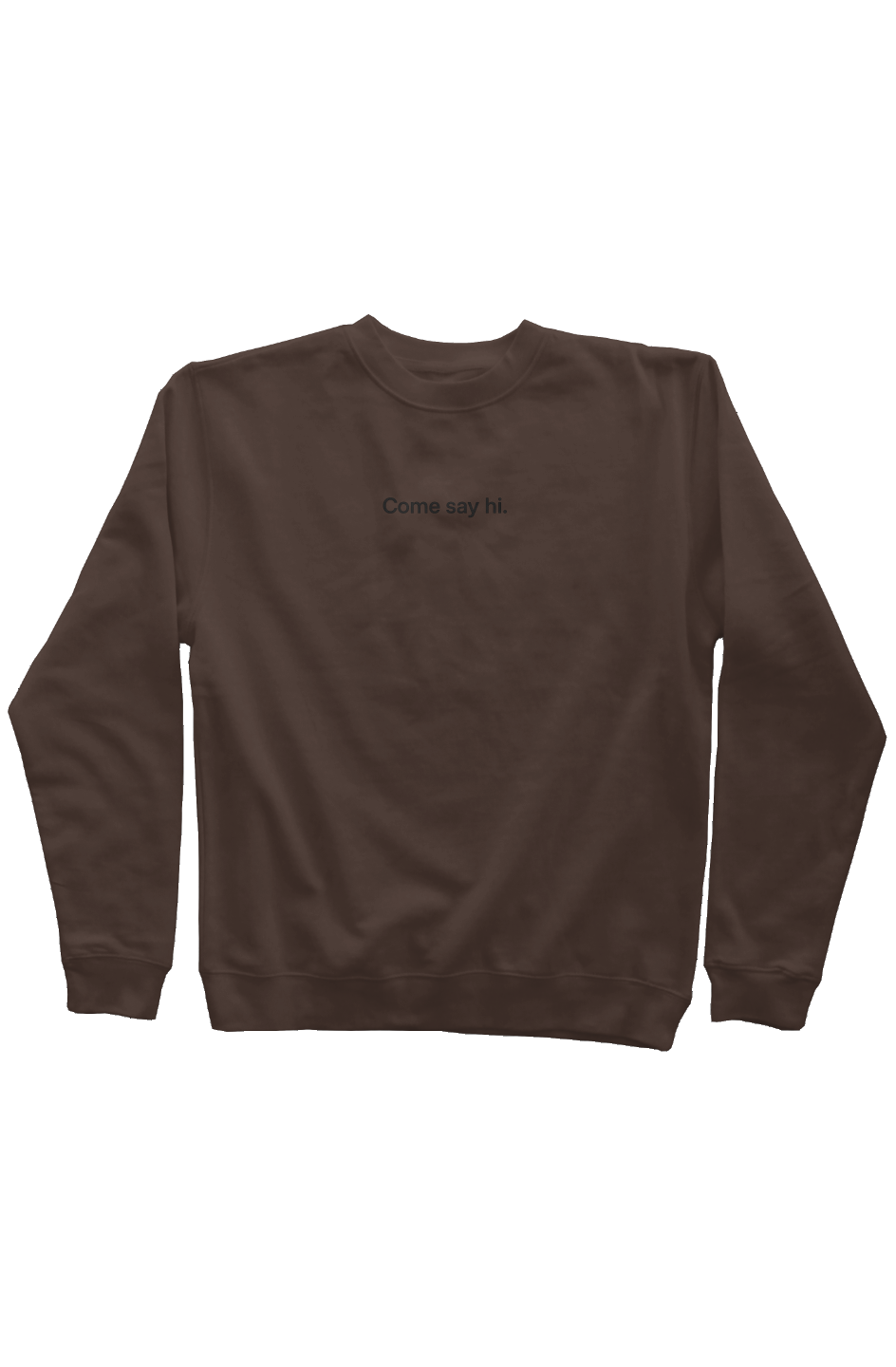Final. Shopify. Back. Brown Sweater.