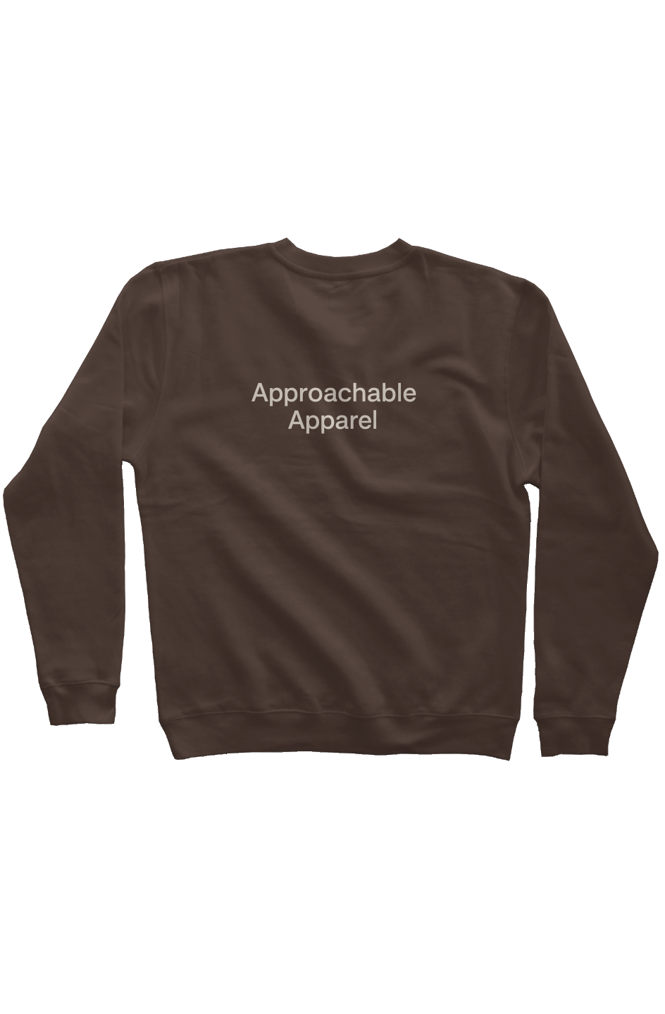 Final. Shopify. Back. Brown Sweater.